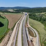 38 km 75+270 ułożone warstwy nawierzchni