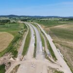 4 km 68+720 roboty ziemne, ułożone warstwy nawierzchni