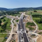 48 km 77+180 obiekt WS 2.3, ułożone warstwy nawierzchni