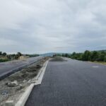 9 km 74+170 wykonane warstwy nawierzchni (zgodnie z km)