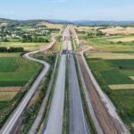 11 km 69+ 960 ułożone warstwy nawierzchni
