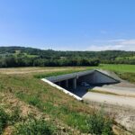 13 km 75+000 obiekt PZGd 2.3, ułożone warstwy nawierzchni
