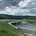 13 km 75+000 obiekt PZGd 2.3, ułożone warstwy nawierzchni