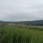 17.1 km 77+600 ułożone warstwy nawierzchni, roboty ziemne - docelowy węzeł Dukla