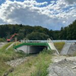 18 km 76+800 obiekt MS 2.9 - wykonane schody skarpowe