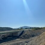 21.3 km 77+600 roboty ziemne - docelowy węzeł Dukla