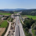 34 km 74+510 obiekt ES 2.2, ułożone warstwy nawierzchni