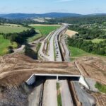 35 km 74+900 obiekt PZGd 2.3 ułożone warstwy nawierzchni