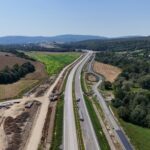 37 km 75+100 ułożone warstwy nawierzchni