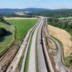 38 km 75+260 ułożone warstwy nawierzchni