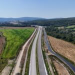 38 km 75+340 ułożone warstwy nawierzchni