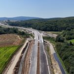 41 km 75+960 ułożone warstwy nawierzchni