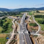 48 km 77+170 obiekt WS 2.3 ułożone warstwy nawierzchni