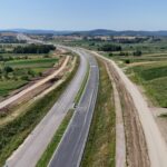 6 km 69+130 ułożone warstwy nawierzchni