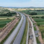 7 km 69+240 ułożone warswty nawierzchni