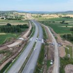 8 km 69+500 ułożone warswty nawierzchni