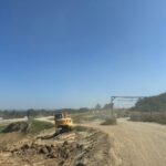 8 km 72+800 plac budowy