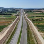 9 km 69+820 ułożone warstwy nawierzchni