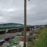 9,3 km 74+500 obiekt ES 2.2 - postęp robót