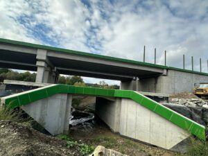 11 km 74+500 obiekt MD 31- wykonywanie zasypek