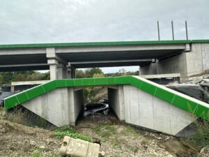 11 km 74+500 obiekt MD 31- wykonywanie zasypek