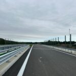 12.2 km 74+500 obiekt ES 2.2-montaż barier