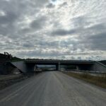 13 km 75+000 obiekt PZGd 2.3, ułożone warstwy nawierzchni