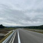 15 km 75+200 ułożone warstwy nawierzchni (zgodnie z km)