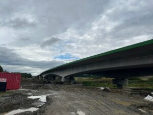 16 km 76+400 obiekt ES 2.3 - postęp robót