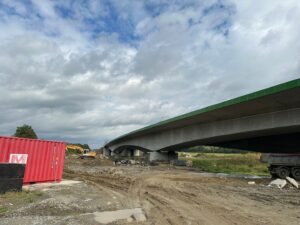 16 km 76+400 obiekt ES 2.3 - postęp robót