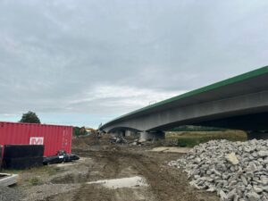 16 km 76+400 obiekt ES 2.3 - postęp robót