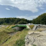 18 km 76+800 obiekt MS 2.9 - wykonane schody skarpowe
