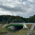 18 km 76+800 obiekt MS 2.9 - wykonane schody skarpowe