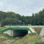 18 km 76+800 obiekt MS 2.9 - wykonane schody skarpowe