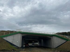 20 km 77+360 obiekt WS 2.3 - postęp robót