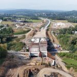 24 km 72+350 obiekt ES 2.1 -postęp robót