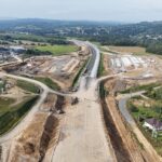 25 km 72+540 postęp robót - docelowy MOP Równe