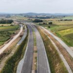 6 km 69+120 ułożone warstwy nawierzchni