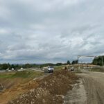 8 km 72+800 plac budowy