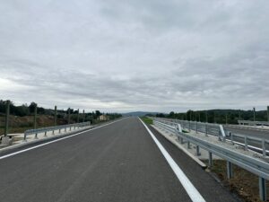 9 km 74+170 obiekt PZDs 2.2, wykonane warstwy nawierzchni