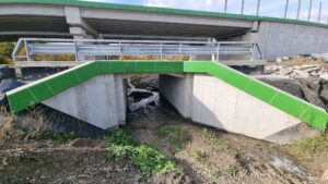 11 km 74+500 obiekt MD 31 - postęp robót