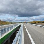 12.2 km 74+500 obiekt ES 2.2-malowanie oznakowania poziomego