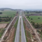 15 km 70+870 ułożone warstwy nawierzchni