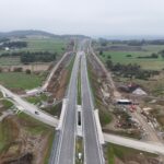 16 km 70+680 obiekt WS 2.2, ułożone warstwy nawierzchni