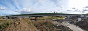 16.3 km 76+400 obiekt ES 2.3 - postęp robót