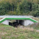 18 km 76+800 obiekt MS 2.9 - wykonane schody skarpowe