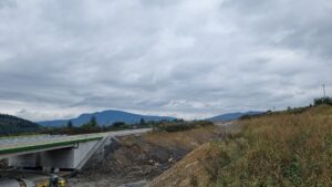 20.3 km 77+600 - docelowy węzeł Dukla