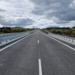 3 km 70+800 wykonane oznakowanie poziome (zgodnie z km)