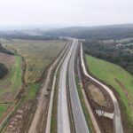 38 km 75+280 ułożone warstwy nawierzchni
