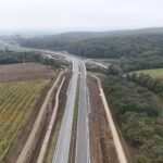 41 km 75+870 ułożone warstwy nawierzchni